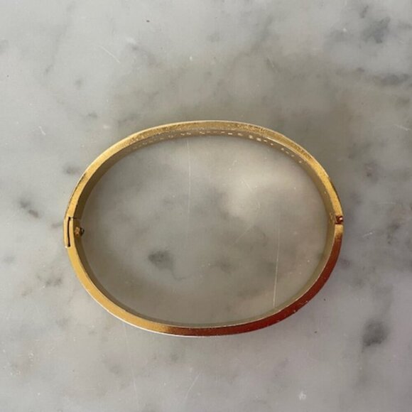 CHARLES REVSON Love Bracelet by Aldo Cipullo 1970 Gold Elecroplate - Picture 12 of 17